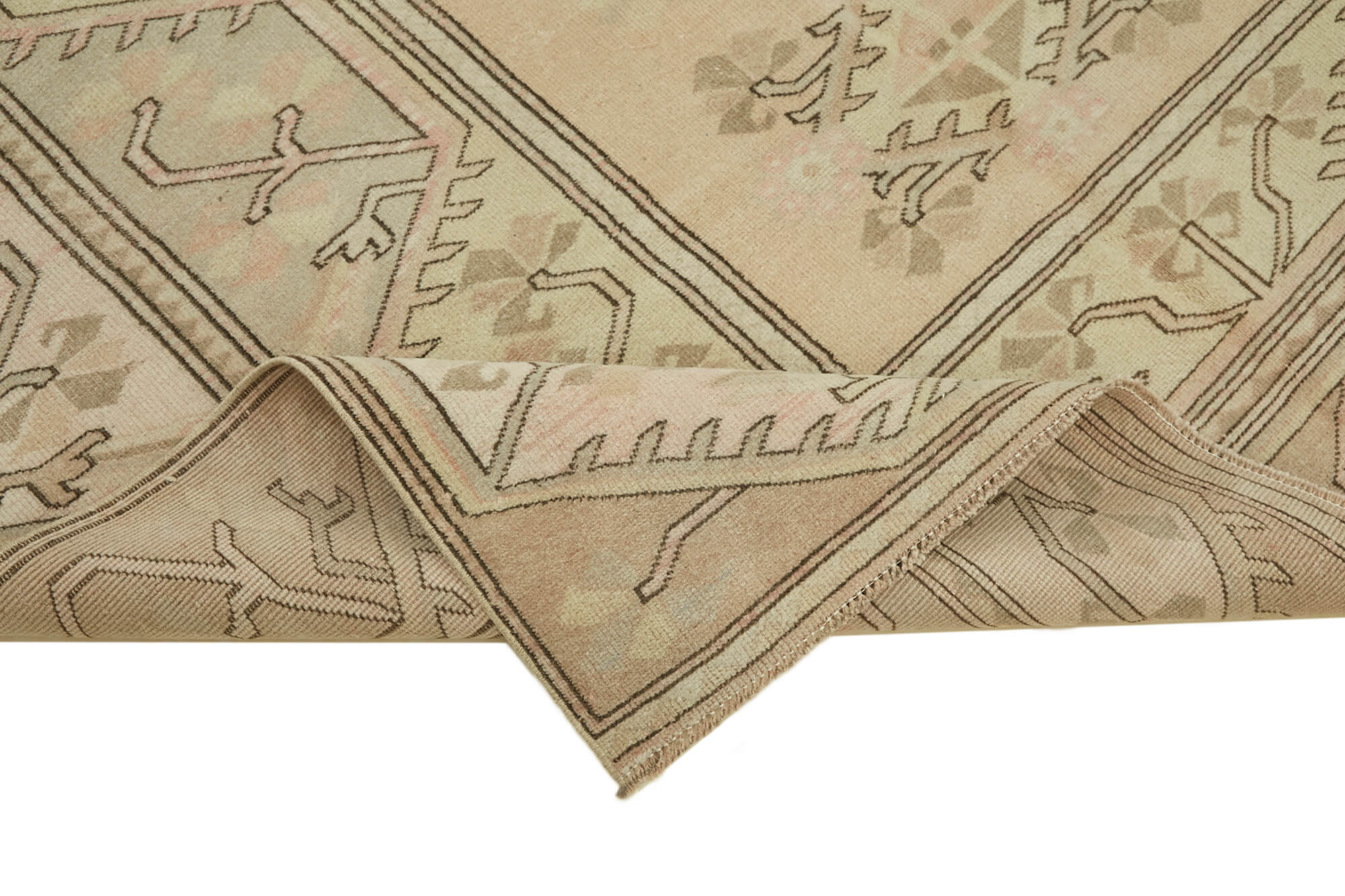6x9 Vintage Handmade Anatolian Rug - 46850