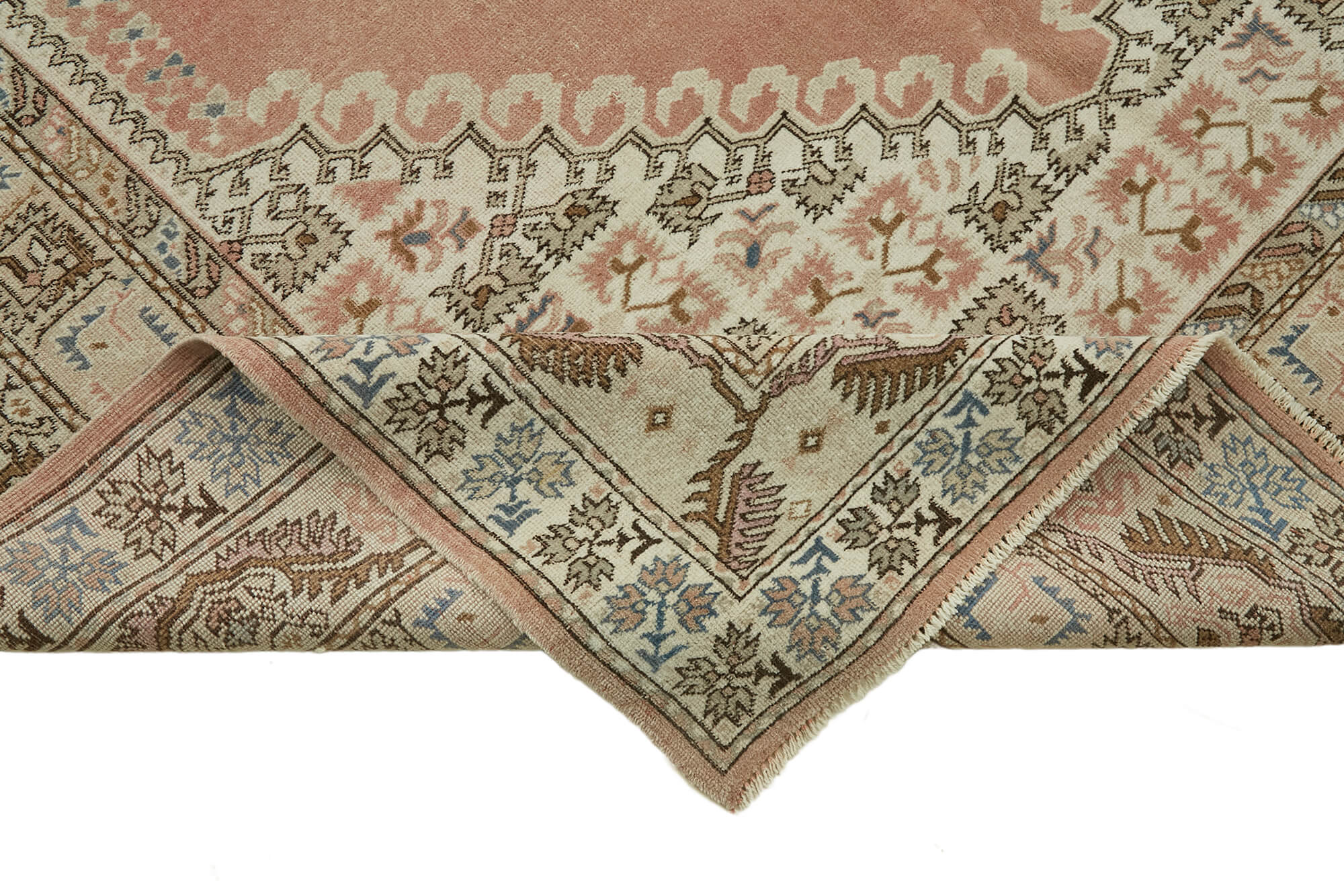 7x10 Vintage Handmade Anatolian Rug - 46855