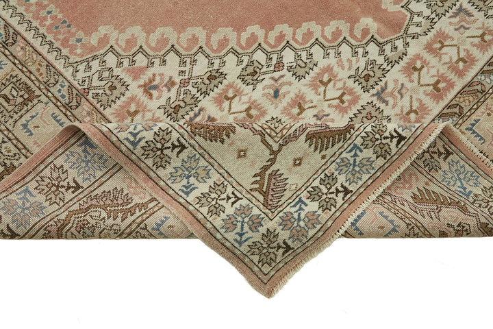 7x10 Vintage Handmade Anatolian Rug - 46855