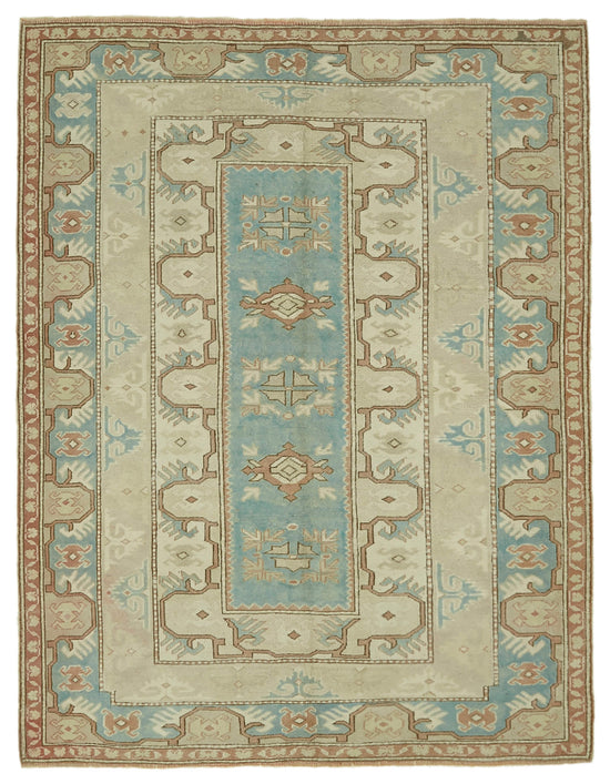 5x7 Vintage Handmade Anatolian Rug - 46857