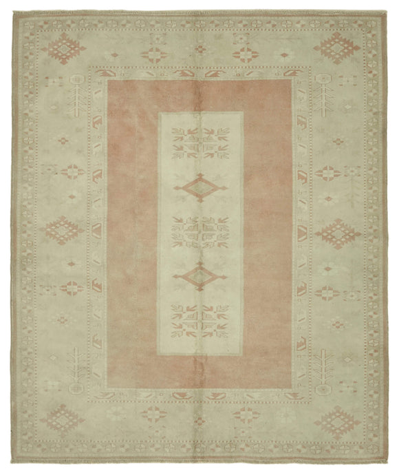 6x7 Vintage Handmade Anatolian Rug - 46858