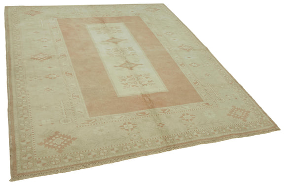 6x7 Vintage Handmade Anatolian Rug - 46858