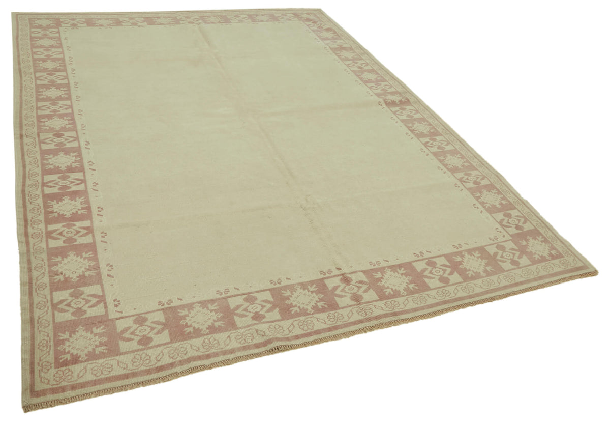 7x9 Hand-Knotted Anatolian Rug - 46859