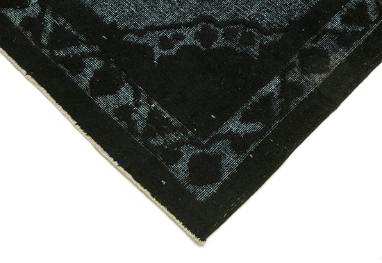 5x12 Vintage Hand-Carved Turkish Rug - 46865