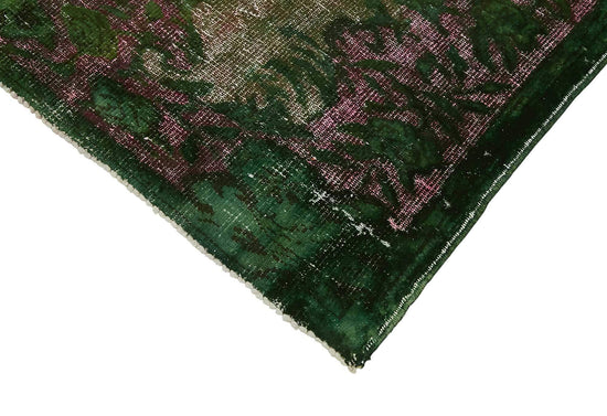 6x10 Vintage Hand-Carved Turkish Rug - 46873