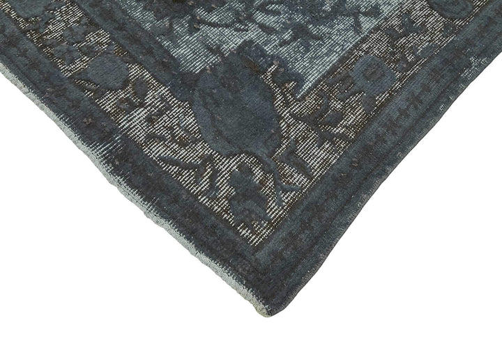 4x7 Vintage Hand-Carved Turkish Rug - 46880