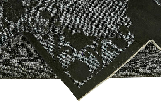 4x7 Vintage Hand-Carved Turkish Rug - 46883