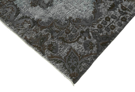 4x7 Vintage Hand-Carved Turkish Rug - 46887