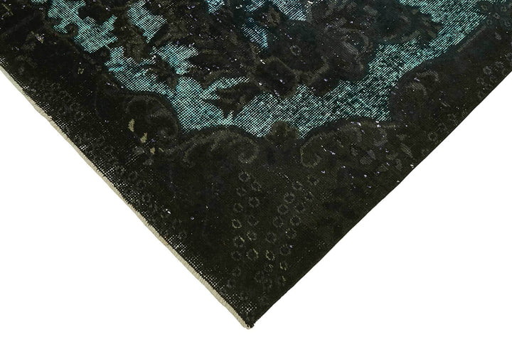 6x10 Vintage Hand-Carved Turkish Rug - 46895