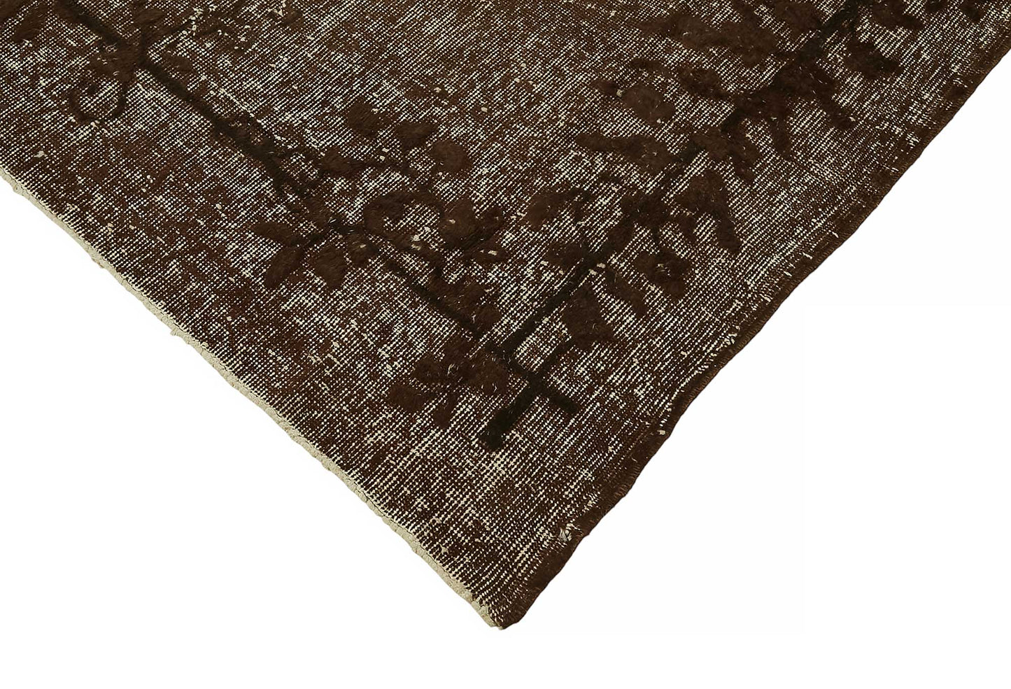 6x10 Vintage Hand-Carved Turkish Rug - 46900