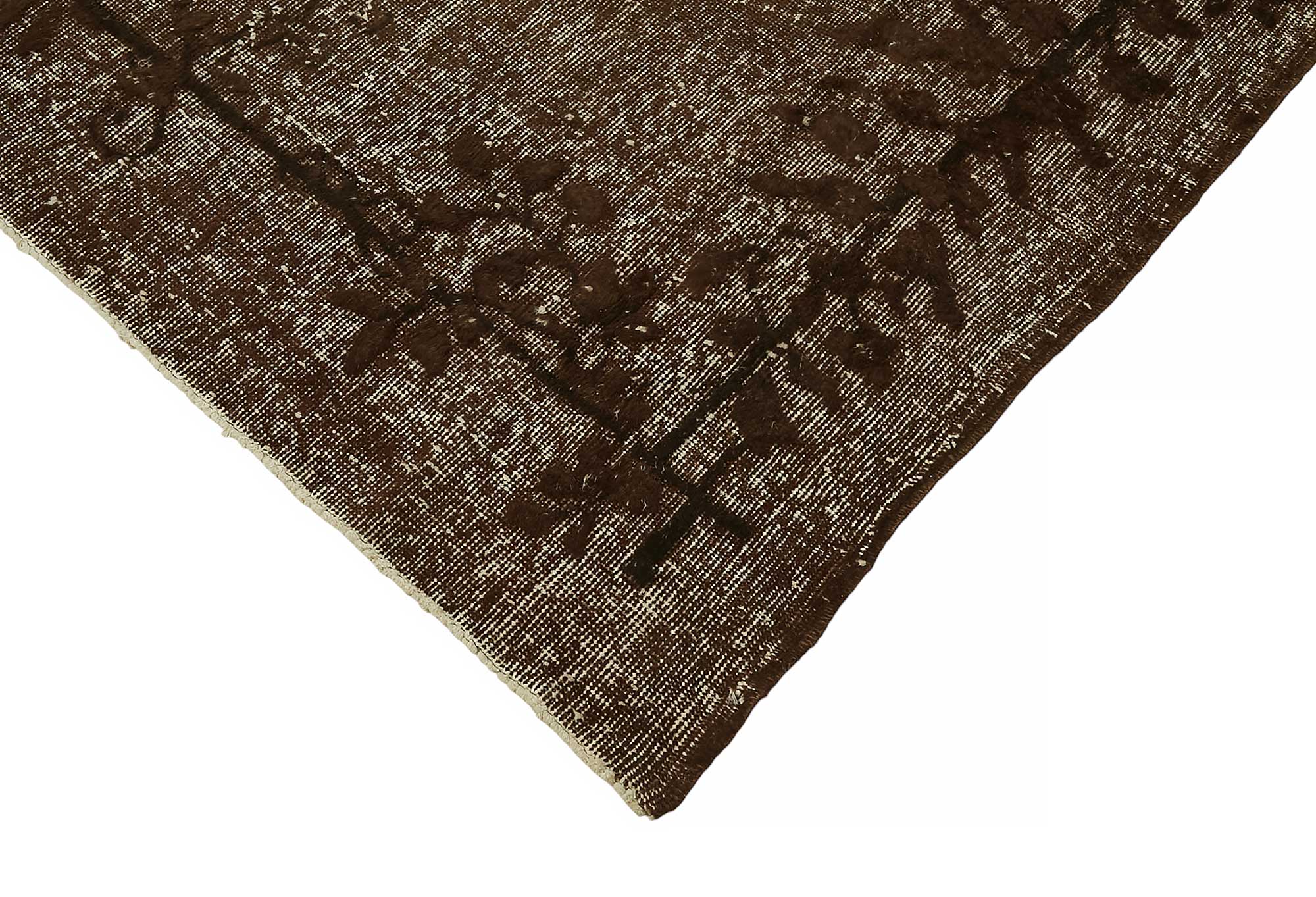 6x10 Vintage Hand-Carved Turkish Rug - 46900