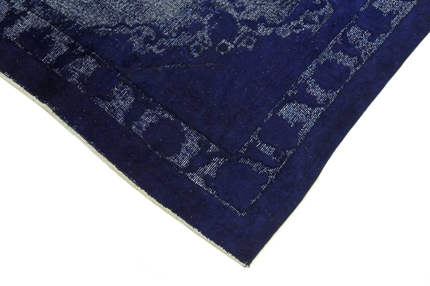 5x8 Vintage Hand-Carved Turkish Rug - 46908