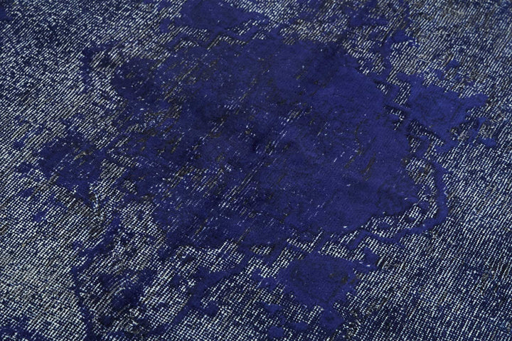 5x8 Vintage Hand-Carved Turkish Rug - 46908