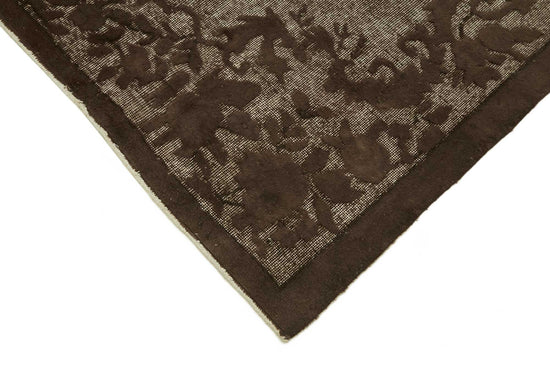 7x10 Vintage Hand-Carved Turkish Rug - 46910