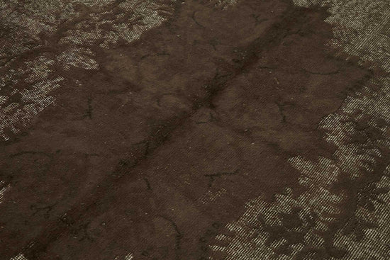 7x10 Vintage Hand-Carved Turkish Rug - 46910