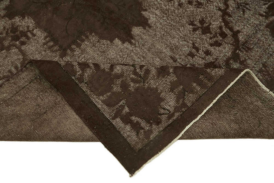 7x10 Vintage Hand-Carved Turkish Rug - 46910