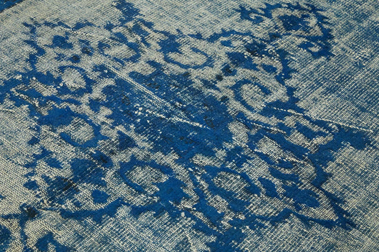 6x9 Vintage Hand-Carved Turkish Rug - 46912