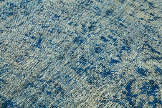 6x10 Vintage Hand-Carved Turkish Rug - 46913