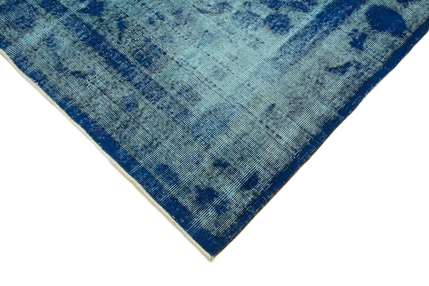 7x10 Vintage Hand-Carved Turkish Rug - 46916