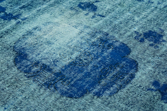 7x10 Vintage Hand-Carved Turkish Rug - 46916