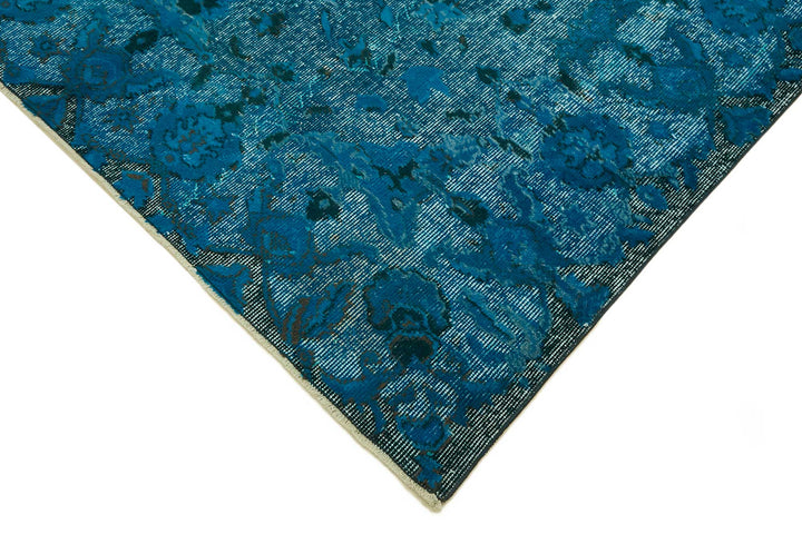 5x9 Vintage Hand-Carved Turkish Rug - 46918