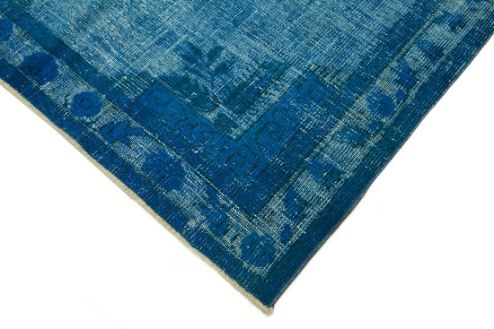 5x8 Vintage Hand-Carved Turkish Rug - 46922