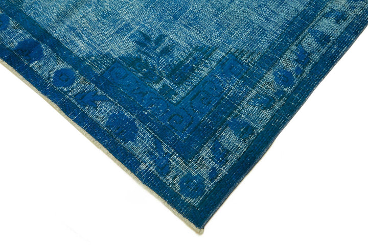 5x8 Vintage Hand-Carved Turkish Rug - 46922