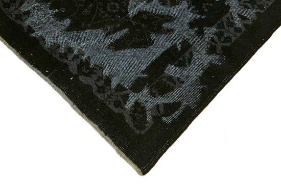 7x10 Vintage Hand-Carved Turkish Rug - 46927