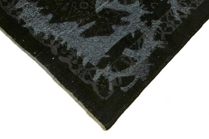 7x10 Vintage Hand-Carved Turkish Rug - 46927