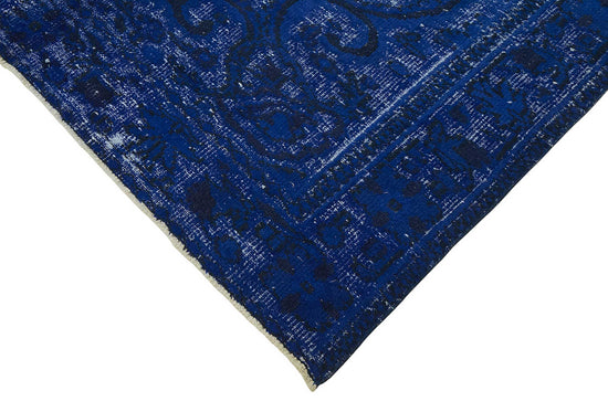 6x9 Vintage Hand-Carved Turkish Rug - 46932