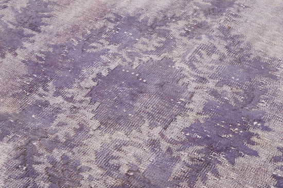 6x10 Vintage Hand-Carved Turkish Rug - 46934