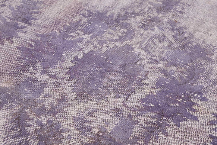 6x10 Vintage Hand-Carved Turkish Rug - 46934