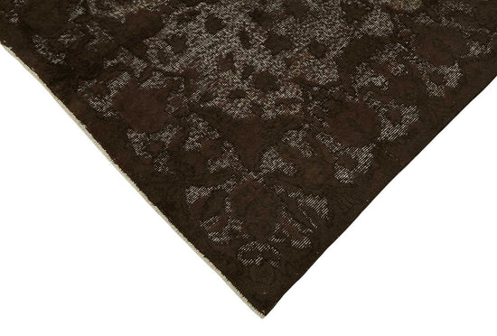 5x9 Vintage Hand-Carved Turkish Rug - 46935