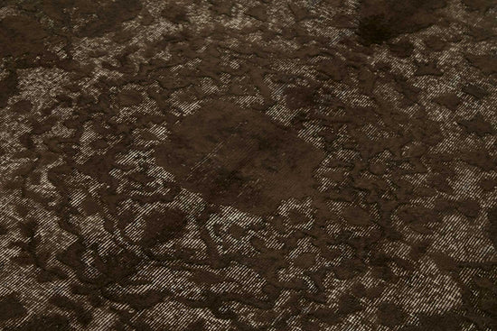 5x9 Vintage Hand-Carved Turkish Rug - 46935