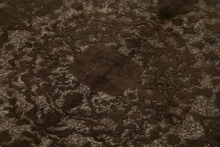 5x9 Vintage Hand-Carved Turkish Rug - 46935