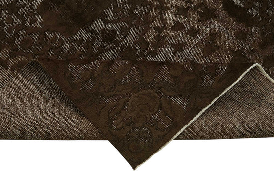 5x9 Vintage Hand-Carved Turkish Rug - 46935