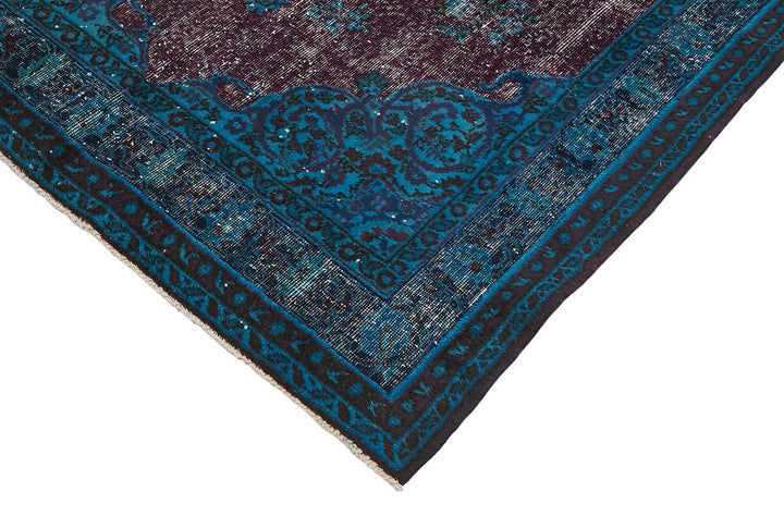 5x8 Vintage Hand-Carved Turkish Rug - 46947