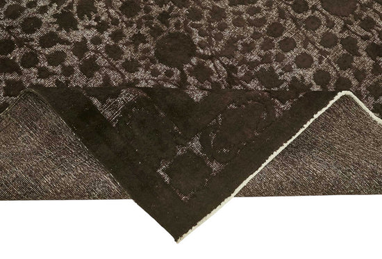 6x9 Vintage Hand-Carved Turkish Rug - 46948