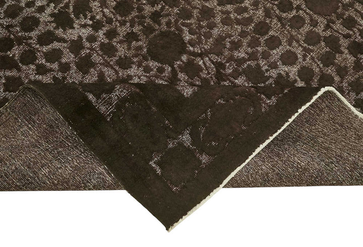 6x9 Vintage Hand-Carved Turkish Rug - 46948