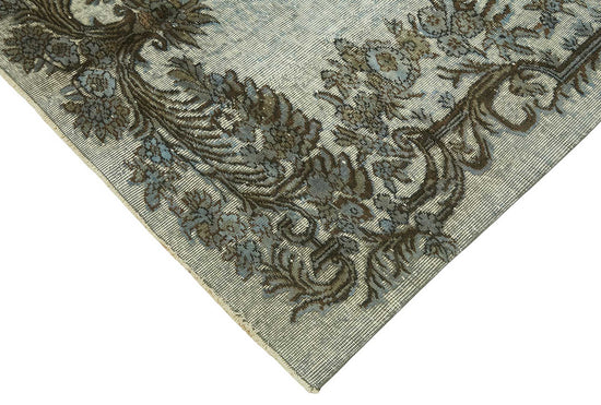 5x8 Vintage Hand-Carved Turkish Rug - 46953
