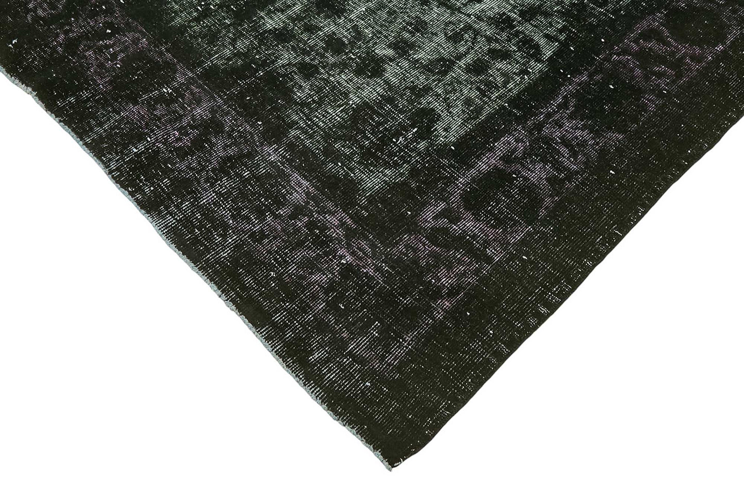 6x10 Vintage Hand-Carved Turkish Rug - 46956