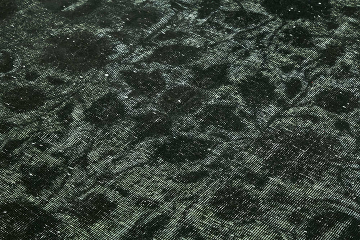 6x10 Vintage Hand-Carved Turkish Rug - 46956