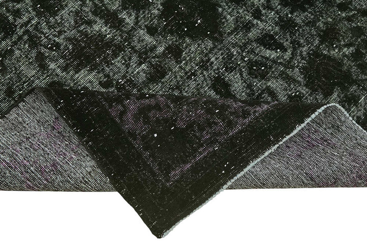 6x10 Vintage Hand-Carved Turkish Rug - 46956