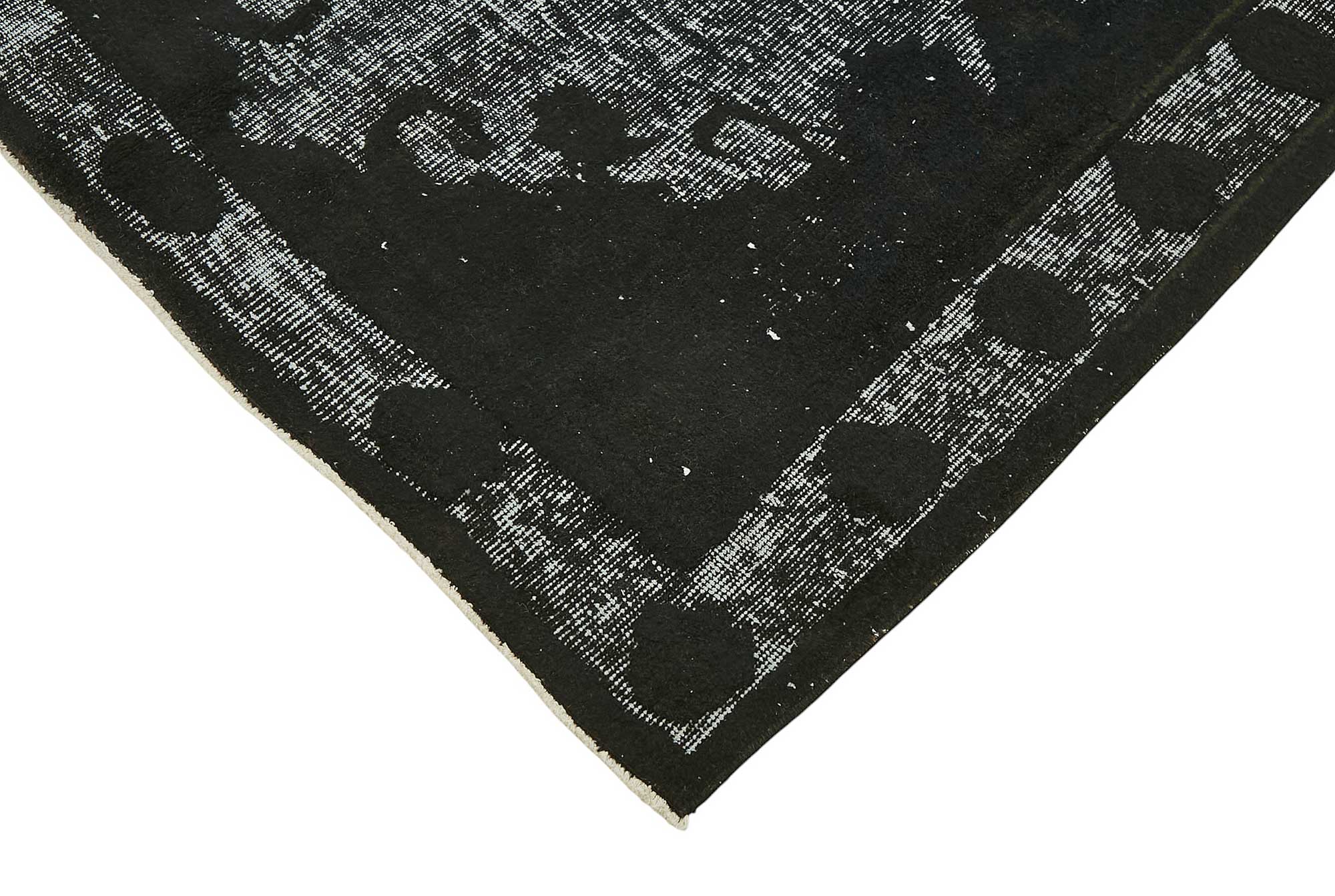 5x8 Vintage Hand-Carved Turkish Rug - 46965