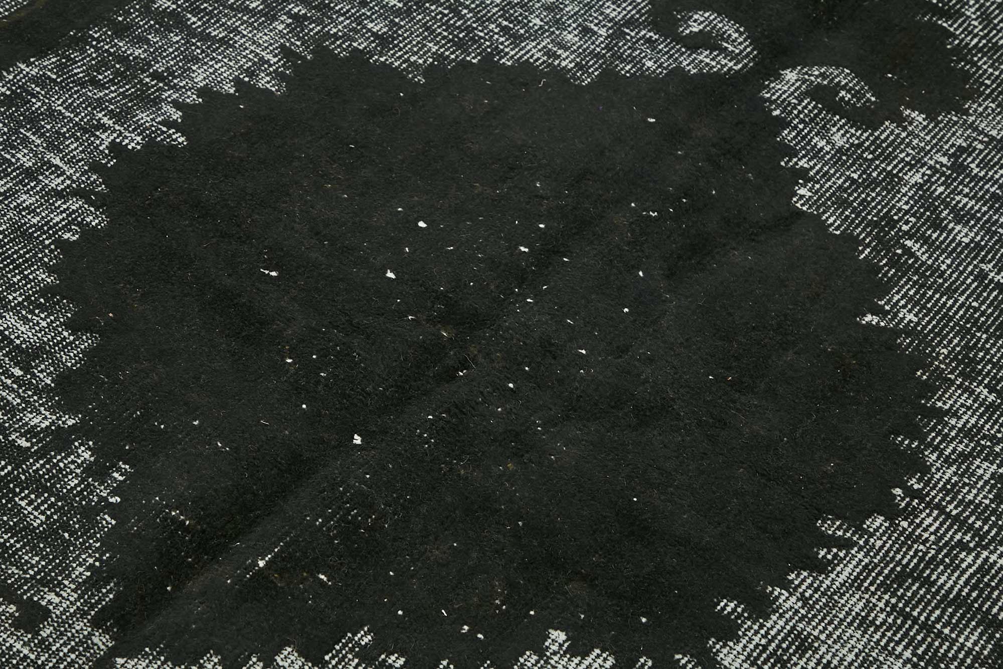 5x8 Vintage Hand-Carved Turkish Rug - 46965