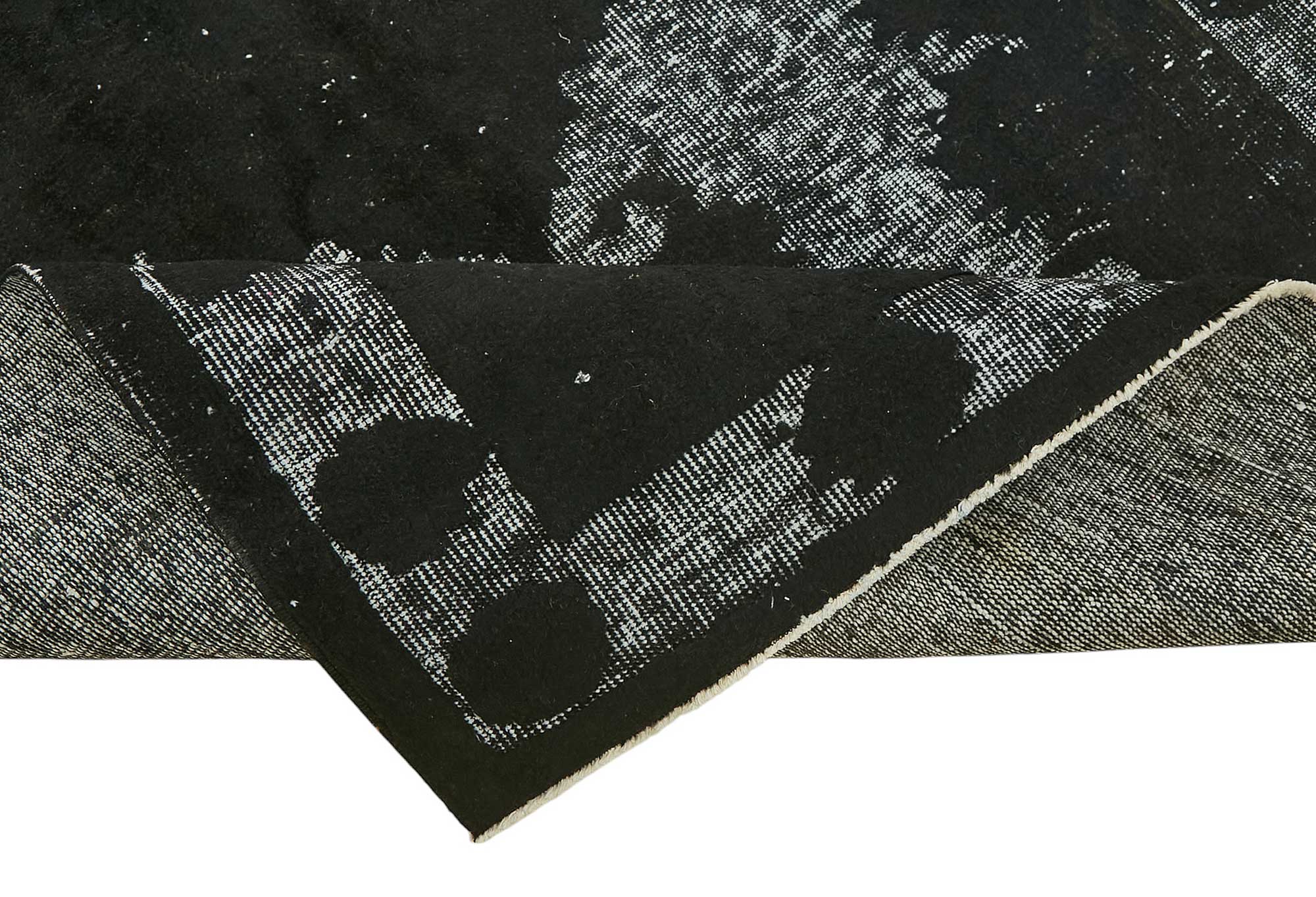 5x8 Vintage Hand-Carved Turkish Rug - 46965