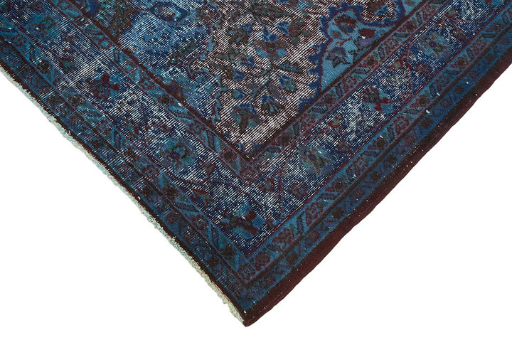 5x9 Vintage Hand-Carved Turkish Rug - 46971