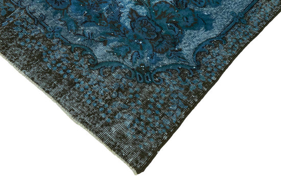 6x10 Vintage Hand-Carved Turkish Rug - 46972