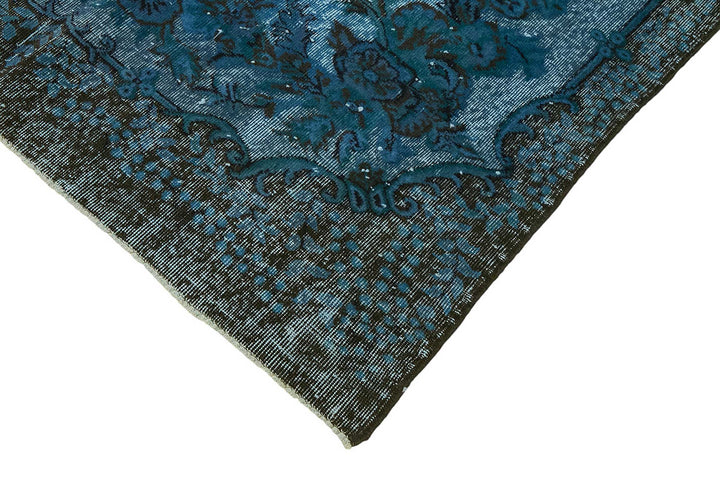 6x10 Vintage Hand-Carved Turkish Rug - 46972