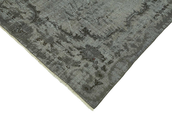 6x9 Vintage Hand-Carved Turkish Rug - 46996